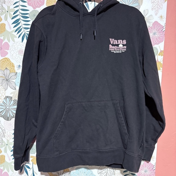 Vans Men's Black Graphic Hoodie - Picture 3 of 4